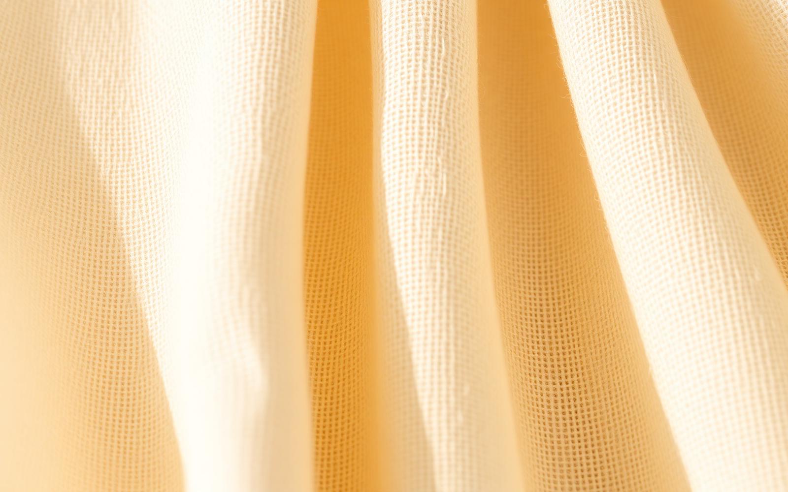 Sun-bleached linen detail